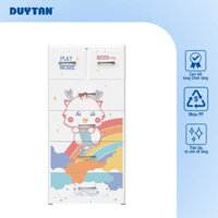 Tủ Nhựa DUY TÂN Mina 5 tầng (4 hộc lớn & 2 hộc nhỏ) Gọn Gàng, Tiện Lợi