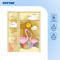 Tủ nhựa Duy Tân Shino 5 tầng 10 ngăn lớn nhỏ tiện lợi sắp xếp quần áo, vật dụng đa năng trong một - kem