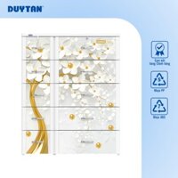 Tủ nhựa Duy Tân Shino 5 tầng 10 ngăn lớn nhỏ tiện lợi sắp xếp quần áo, vật dụng đa năng trong một - Trắng