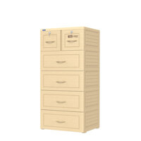 Tủ nhựa Duy Tân Tabi 5 tầng (4 hộc lớn & 2 hộc nhỏ)