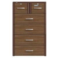 Tủ nhựa Duy Tân Tabi L 5 tầng Nâu Gỗ