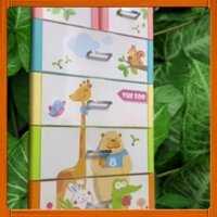 Tủ nhựa Duy Tân Tabi L cỡ to nhất 5 tầng nhiều mẫu nguyên thùng chưa lắp