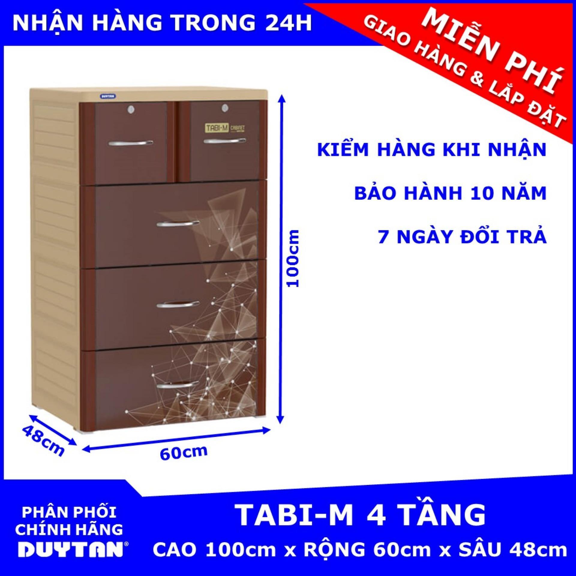 Tủ Nhựa Duy Tân Tabi-M (4 tầng - 5 ngăn)