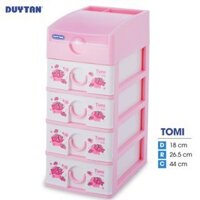 Tủ nhựa Duy Tân Tomi 5 ngăn (18 x 26.5 x 44 cm)-Nhiều màu