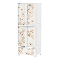 Tủ nhựa Duy Tân WING L 4 cánh 1 ngăn No.1232