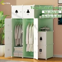 TỦ NHỰA GHÉP ĐA NĂNG,nhựa lắp ghép đa năng,tủ quần áo,Tủ Nhựa Ghép Nhiều Ngăn,tiện lợi dễ lắp ráp