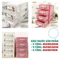Tủ nhựa hoa mini Việt Nhật mã VN3623-3625