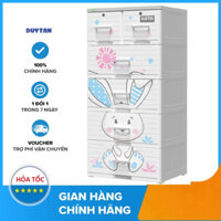 Tủ nhựa KATA 5 tầng 6 ngăn KATA nhựa Duy Tân mẫu mới 2024 (Giao Siêu Tốc)
