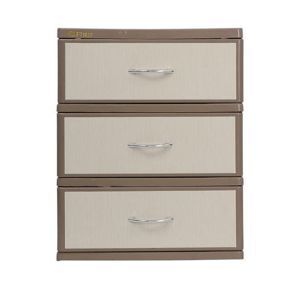 Tủ nhựa kẻ 3 tầng Song Long T666 57 x 45 x 74 cm