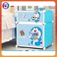 TỦ NHỰA LẮP GHÉP 2 NGĂN