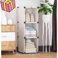 TỦ NHỰA LẮP GHÉP 3 Ô ĐỰNG ĐỒ ( BẢO HÀNH 1 NĂM)