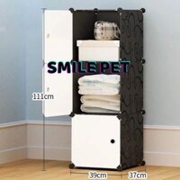 TỦ NHỰA LẮP GHÉP 3Ô SIZE LỚN ĐỰNG QUẦN ÁO TIỆN LỢI