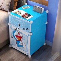 TỦ NHỰA LẮP GHÉP MINI 2 TẦNG ĐỂ ĐẦU GIƯỜNG