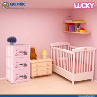 Tủ nhựa lucky 3 tầng (Qui Phúc)