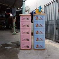 Tủ nhựa lucky 5 tầng Qui Phúc
