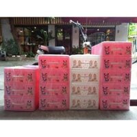 Tủ nhựa mini 3 ngăn Việt Nhật (tủ nhỏ không đựng quần áo) tủ thuốc hộp đựng đồ tiện ích