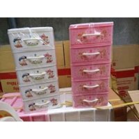 Tủ nhựa mini 5 ngăn việt nhật