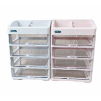 Tủ nhựa mini đa năng trong suốt để mỹ phẩm ,đựng đồ tiện ích cao cấp