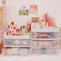 Tủ Nhựa Mini Để Bàn Đựng Đồ Đa Năng Nhiều Ngăn Kéo
