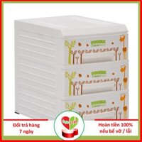 Tủ Nhựa Mini Doremi 3 Tầng Song Long - Duonghieu6789