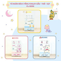 TỦ NHỰA NGĂN KÉO 5 TẦNG FINLEY NGANG 70CM 3 MÀU CHO BÉ