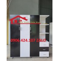 Tủ nhựa Quần ÁO 3 Cánh 1 Kệ Đài Loan Cao 1M8X1M6X47 Hàng mới 100% giá Xưởng