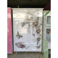 Tủ nhựa quần áo  đài loan 1m8 x1m2 in hình 3D - hình 2