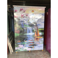 Tủ nhựa quần áo  đài loan 1m8 x1m2 in hình 3D - hình 1