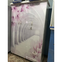 Tủ nhựa quần áo  đài loan 1m8 x1m2 in hình 3D - hình 6