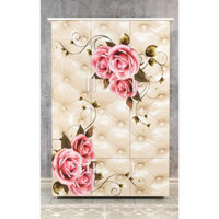 Tủ nhựa quần áo đài loan 1m8 x1m2 in hình 3D Loại Tốt - Hạ