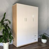 Tủ nhựa quần áo người lớn 3 buồng hiện đại