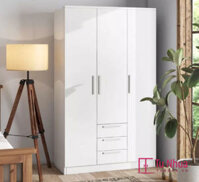 Tủ nhựa quần áo người lớn 3 cánh 3 ngăn TL128