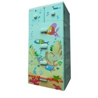 Tủ nhựa song long 5 tầng 6 ngăn