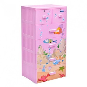 Tủ nhựa Song Long PUCA 5 Tầng có Khóa