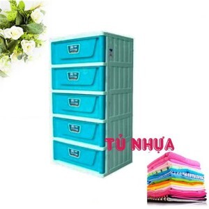 Tủ nhựa Song Long T888 - 5 tầng