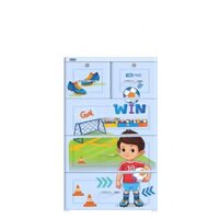 Tủ nhựa TABI 4 tầng cao cấp, chất lượng, giá rẻ, nhiều mẫu mã chính hãng Nhựa Duy Tân - Xanh dương bóng đá