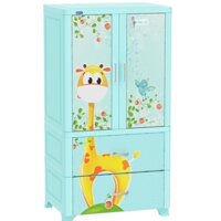 Tủ Nhựa Treo Quần Áo Duy Tân WING-2C-2N 70 X 50 X 135 Cm- GIAO HỎA TỐC TRONG NGÀY