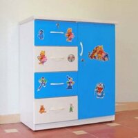 Tủ nhựa treo quần áo trẻ em