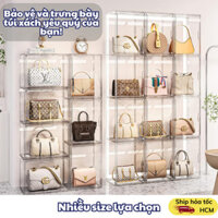 Tủ Nhựa Trong Suốt MCM Home Bền Bỉ Tiết Kiệm Không Gian Bảo Vệ Đồ Vật Khỏi Bụi Và Hư Hỏng Phù Hợp Với Mọi Không Gian