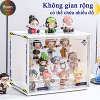 Tủ Nhựa Trong Suốt Trưng Bày Túi, Hộp Mica Hộp Nhựa Tủ Mô Hình, Có Nắp
