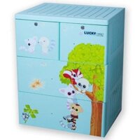 Tủ nhựa Việt Nhật 3 tầng