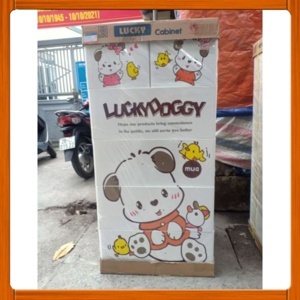 Tủ nhựa Việt Nhật Lucky, 5 tầng 6 ngăn