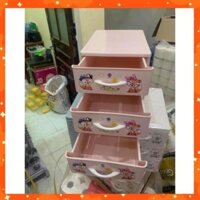 Tủ nhựa Việt Nhật mini 3 tầng kích thước 26x18x43 .