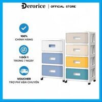 Tủ nhựa，Tủ đựng đồ nhiều tầng, nhiều màu, tủ ngăn kéo, bàn đầu giường, bàn phụ, tủ phụ