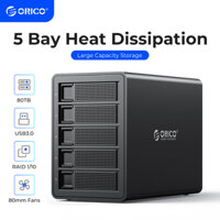 Tủ ổ cứng mảng từ tính Orico 35 Series Cổng nối tiếp SATA 3,5 Inch USB3.0 Tủ lưu trữ đa đĩa không cần dụng cụ Tất cả nhôm (3529RU3)