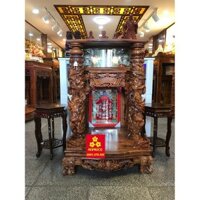Tủ ông địa gỗ Cẩm lai cao cấp có điện tử (T-1CL.TOD.68.108DT.001)