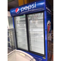 Tủ Pepsi 2 cửa kéo 1500 lít mới 98%