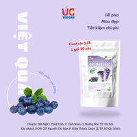 Tự Pha 18Ly Trà Sữa Việt Quất UC,Chỉ Hòa Tan, Không Cần Ủ Trà, Đậm Vị, Thơm Ngon Gói 500Gr