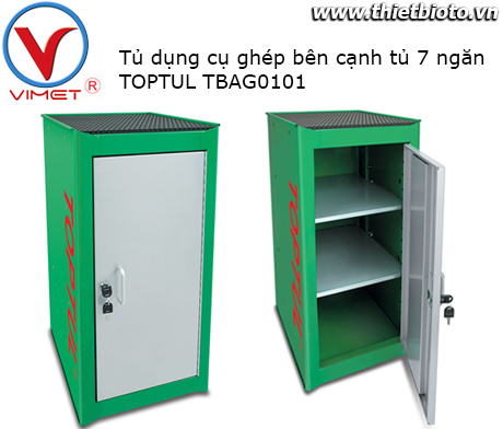 Tủ phụ ghép bên cạnh tủ Toptul TBAG0101, 7 ngăn