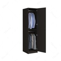 Tủ quần áo 1 cánh màu đen  A_5_01D